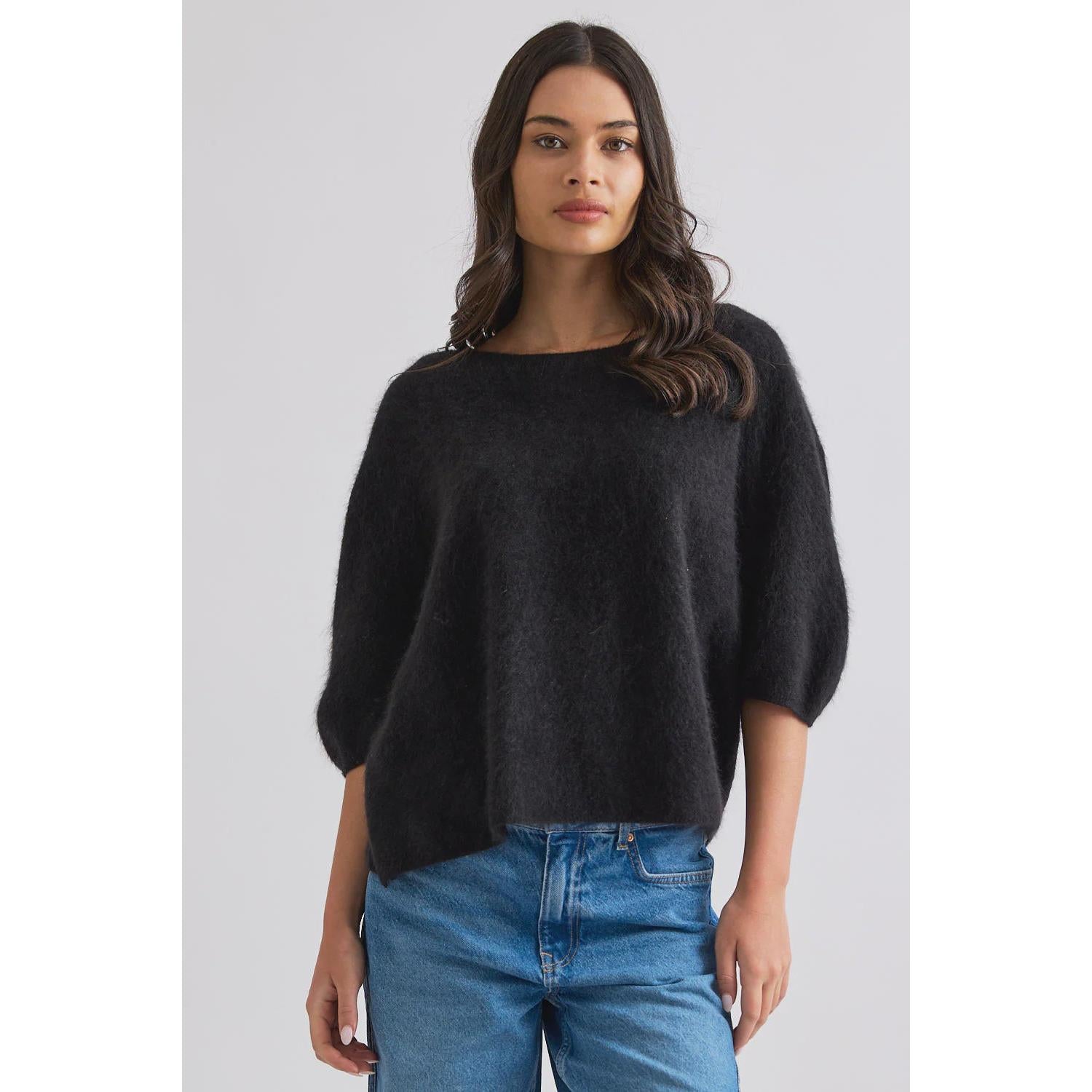 Mia Fratino Eliza Tee - Jet  Mia Fratino Pisces Boutique