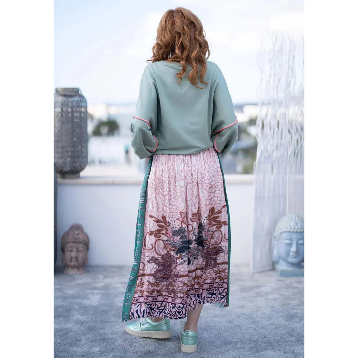 Miss GoodLife Maxi Skirt Hollywood Love - Multi