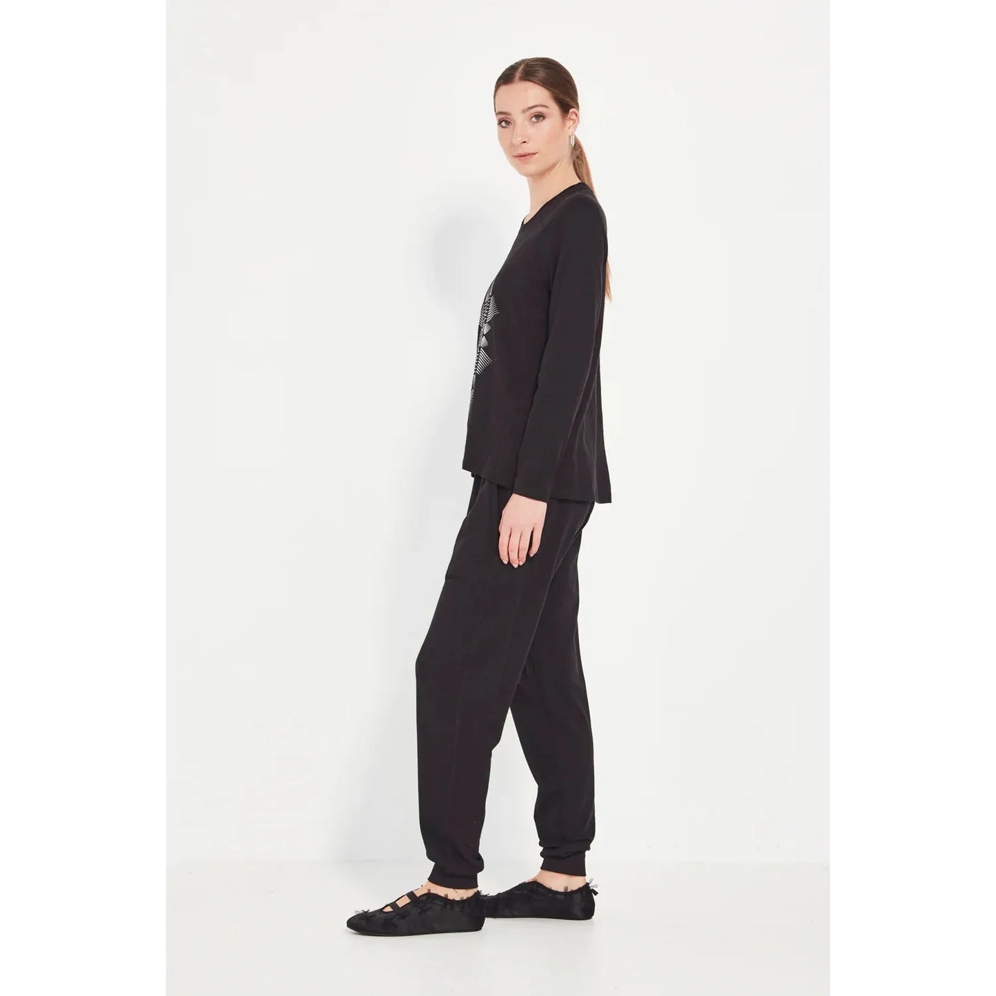 Verge Optical Top - Black  Verge Pisces Boutique