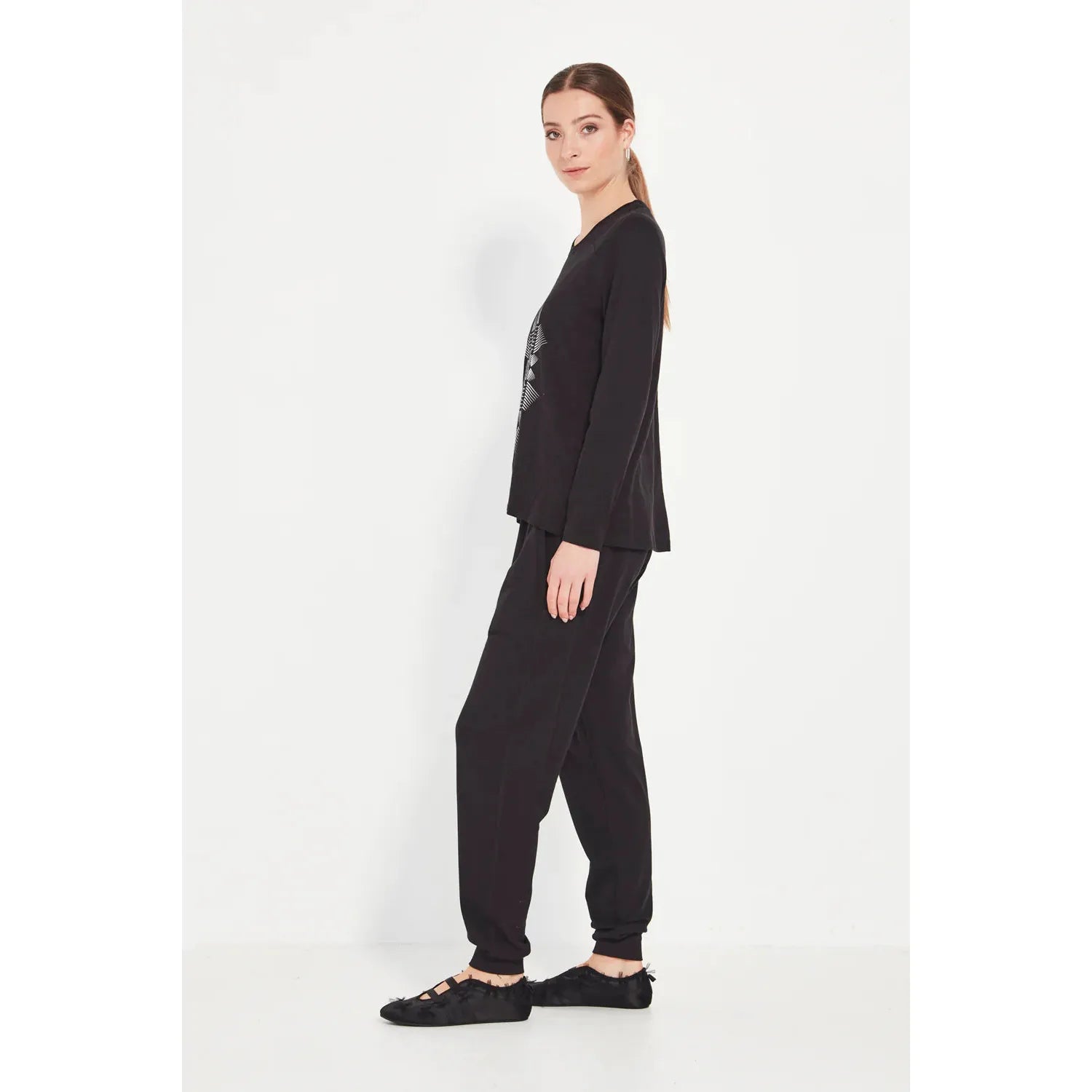 Verge Optical Top - Black  Verge Pisces Boutique