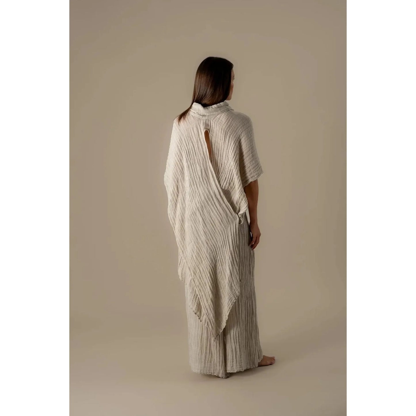 La Bottega Pantalone Rock Cairo - Naturale  La Bottega Pisces Boutique