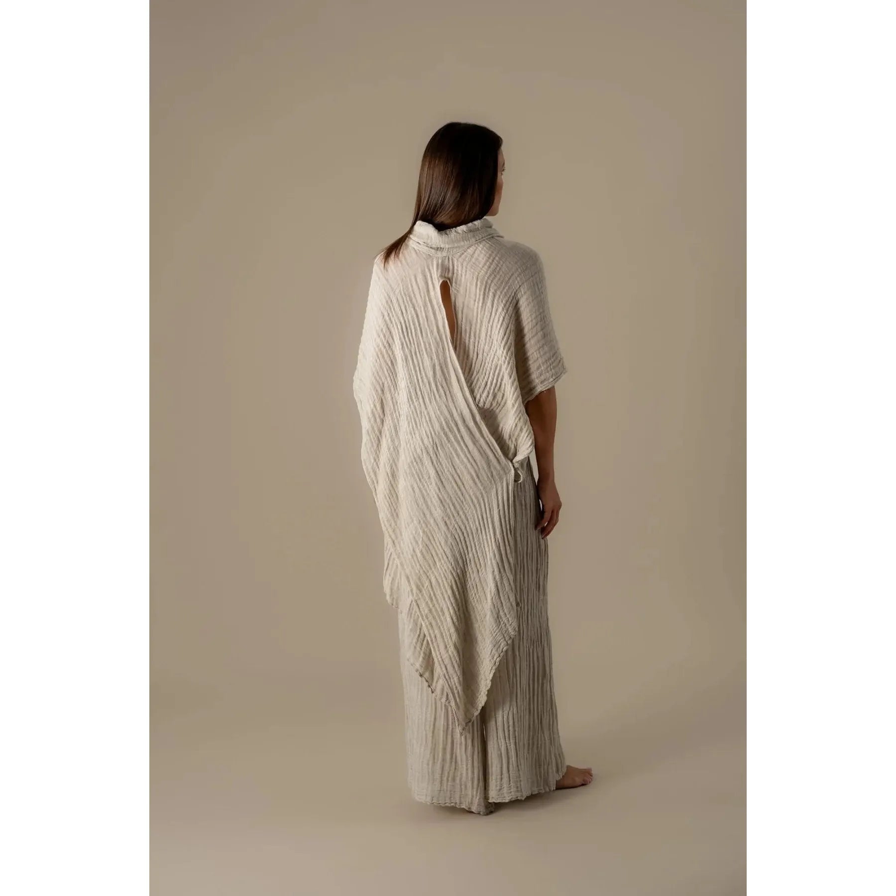 La Bottega Pantalone Rock Cairo - Naturale  La Bottega Pisces Boutique