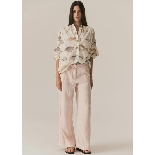 POL Faire Belt Pant - Blush  POL Pisces Boutique