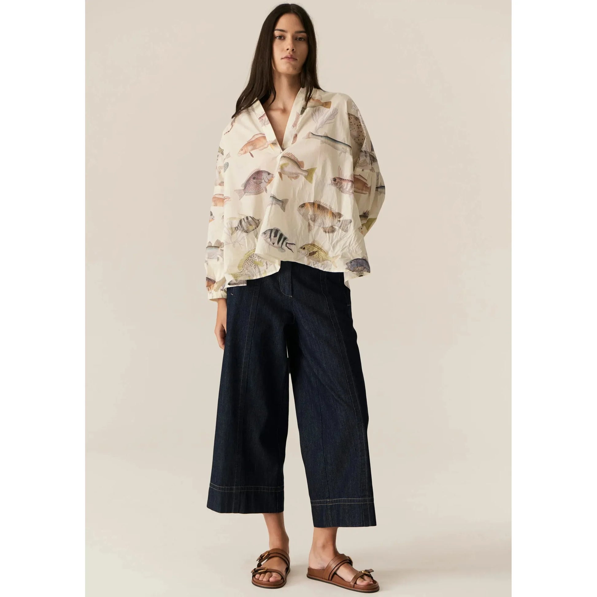 POL Loup Shirt - Loup Print  POL Pisces Boutique
