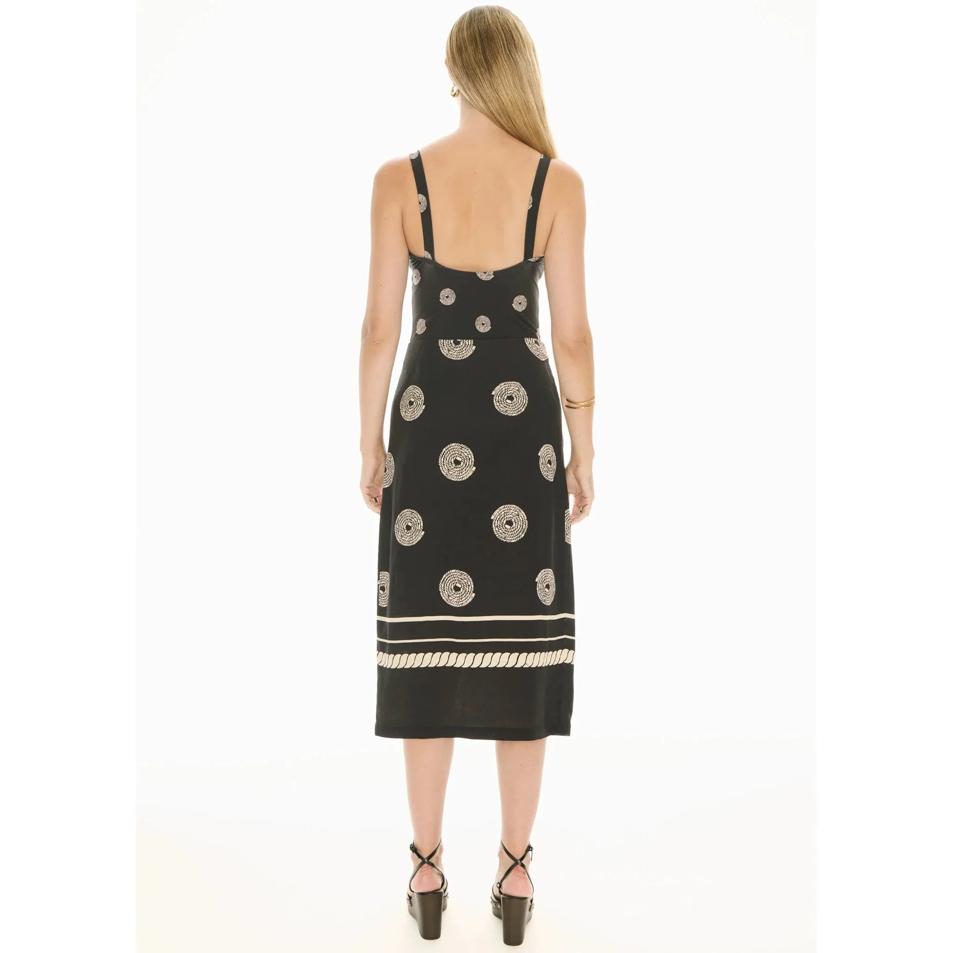 POL Tangle Wrap Skirt - Black / Pebble  POL Pisces Boutique