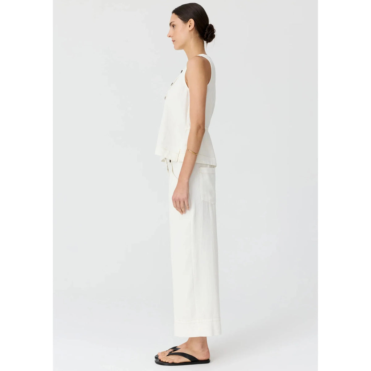 POL Anise Crop Pant - Chalk  POL Pisces Boutique