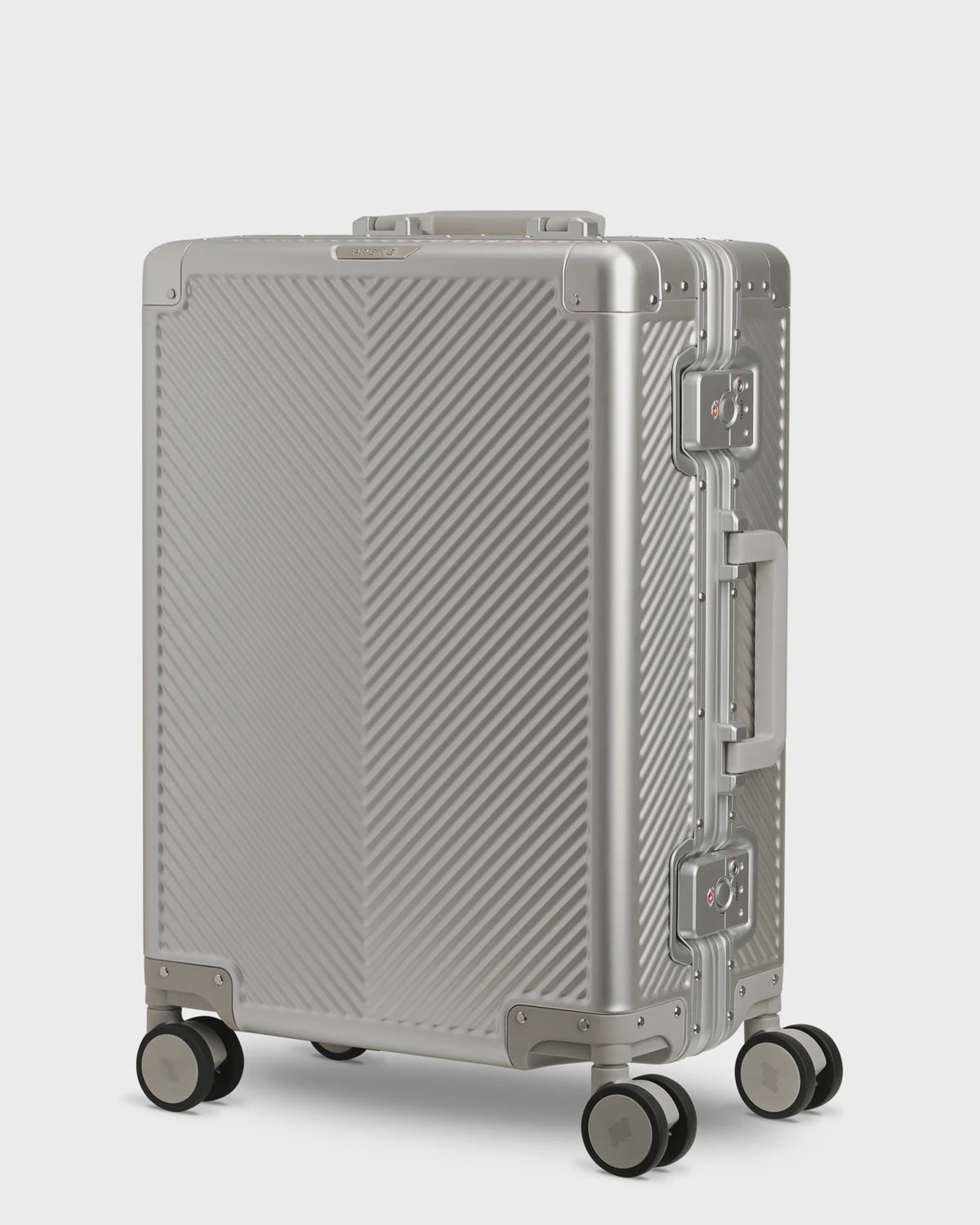 Prene Air Luggage (SILVER) Compact 20" Aluminium Suitcase