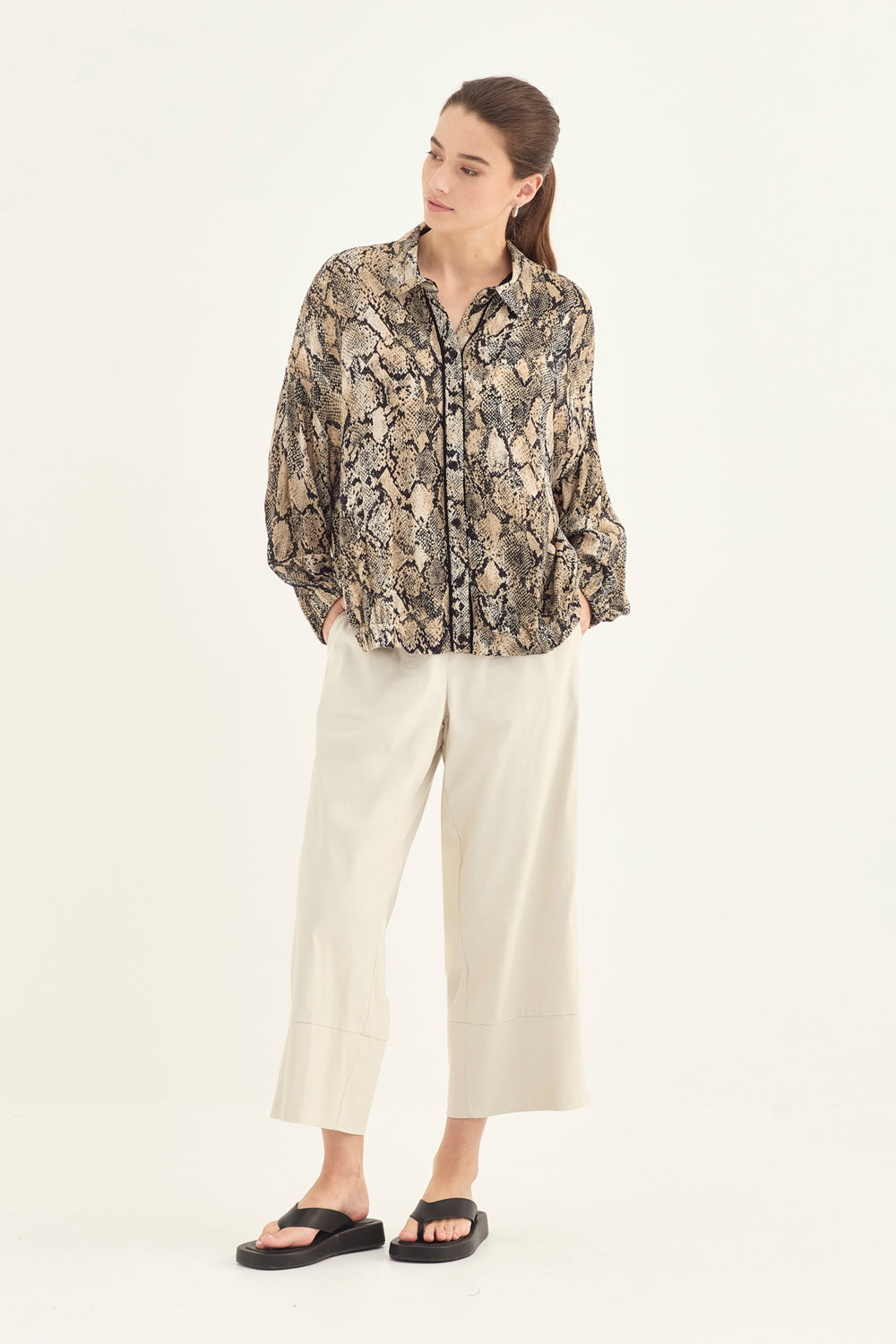 Verge Peyton Shirt - Print