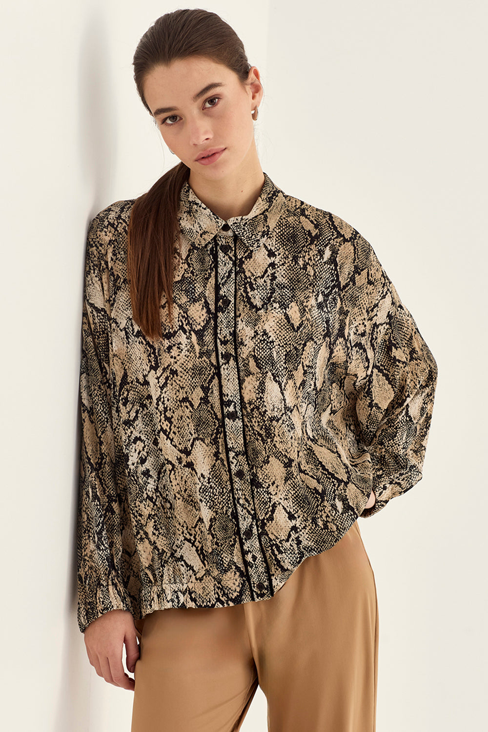 Verge Peyton Shirt - Print