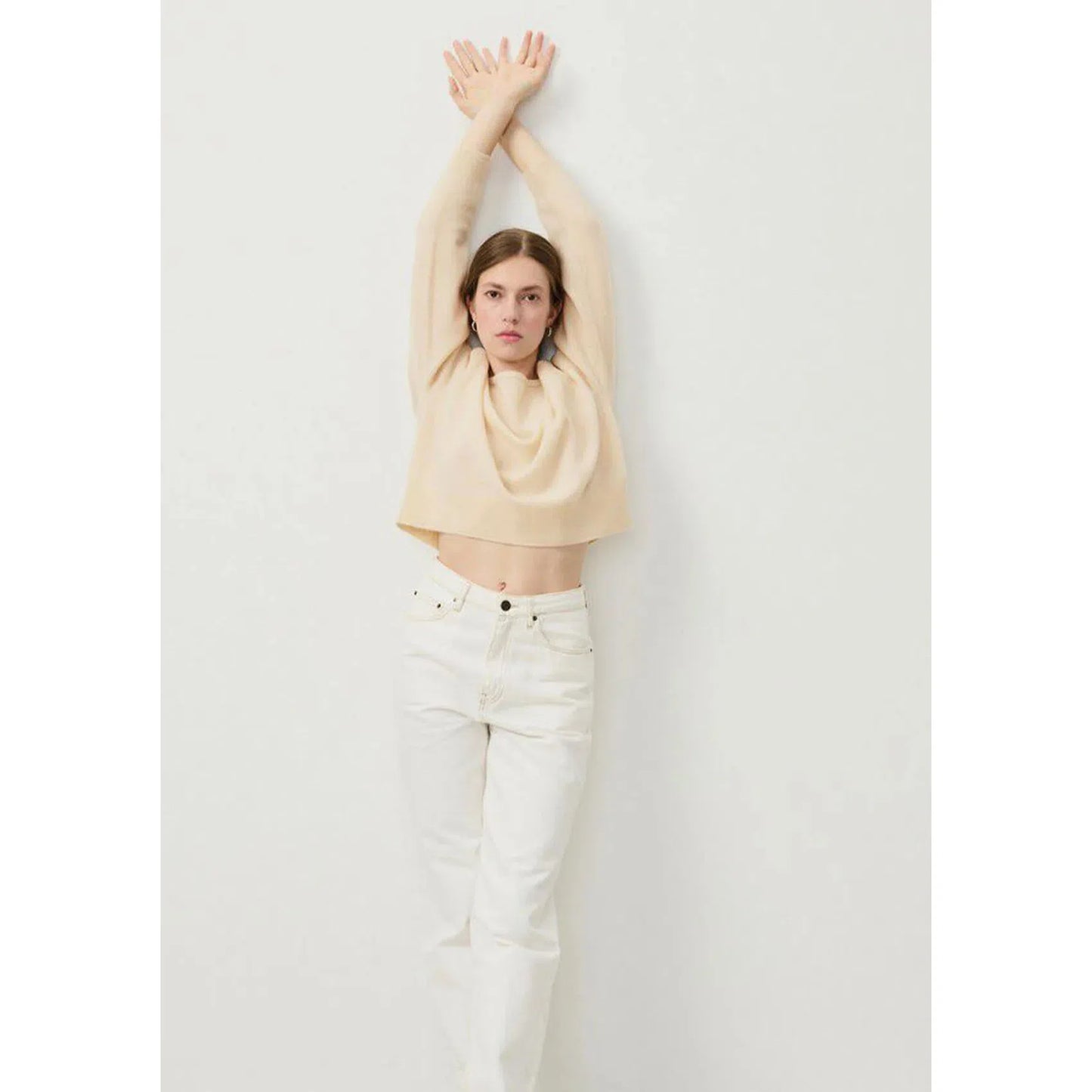 American Vintage Raxo Round Neck Pullover - Natural