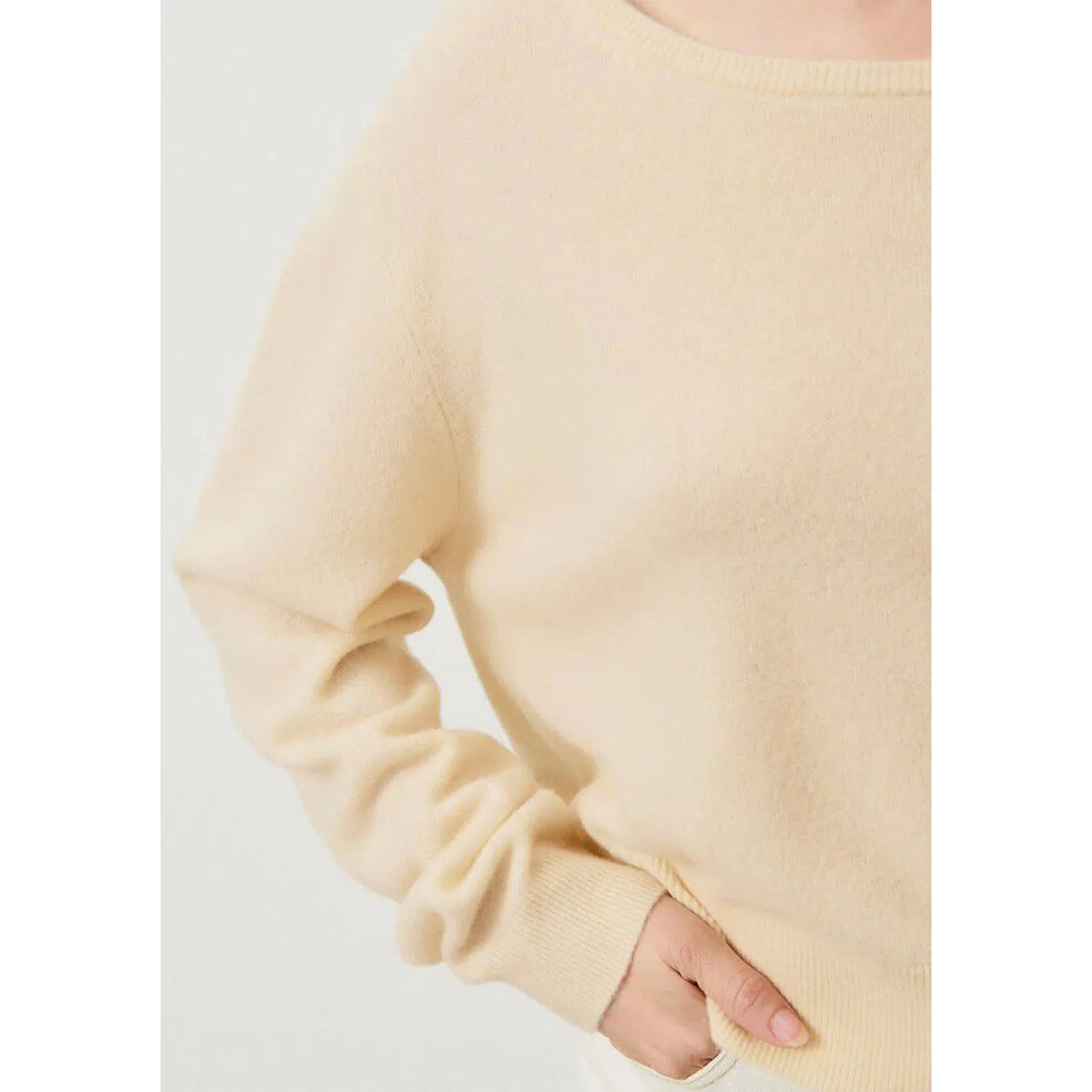 American Vintage Raxo Round Neck Pullover - Natural