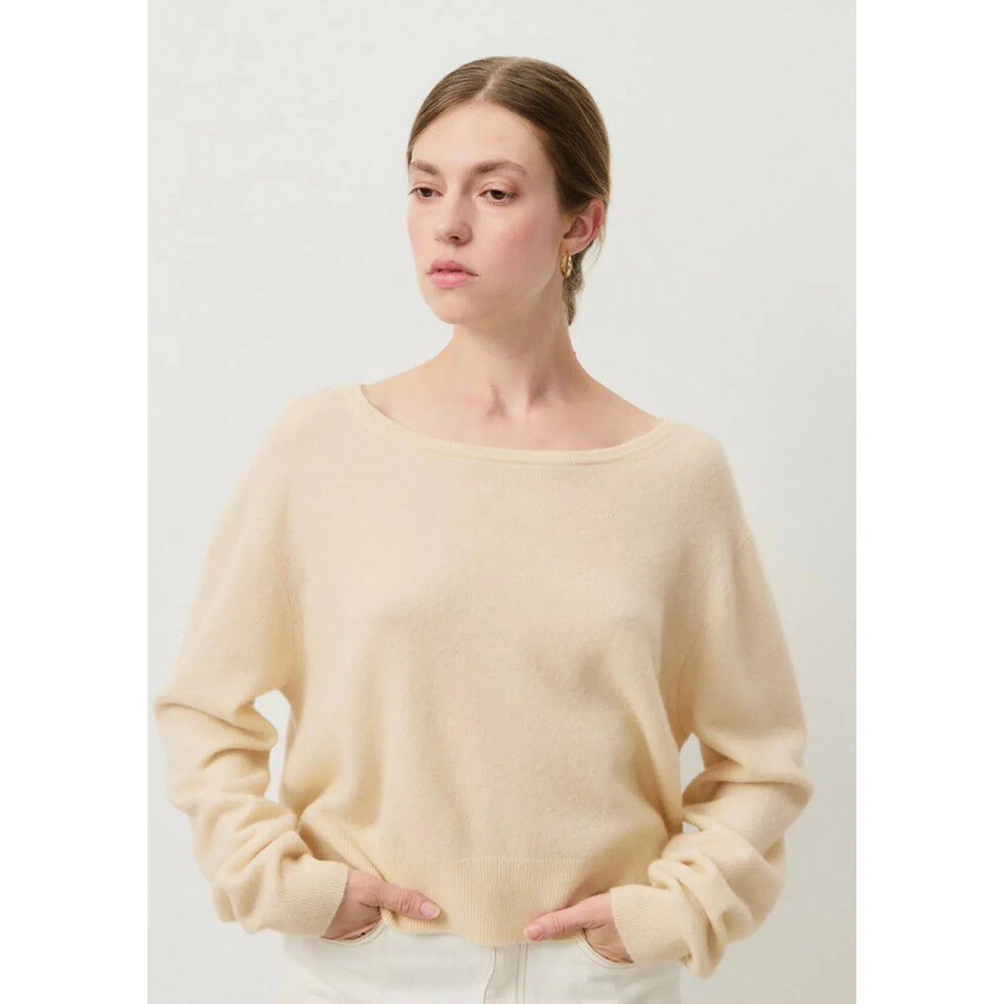 American Vintage Raxo Round Neck Pullover - Natural