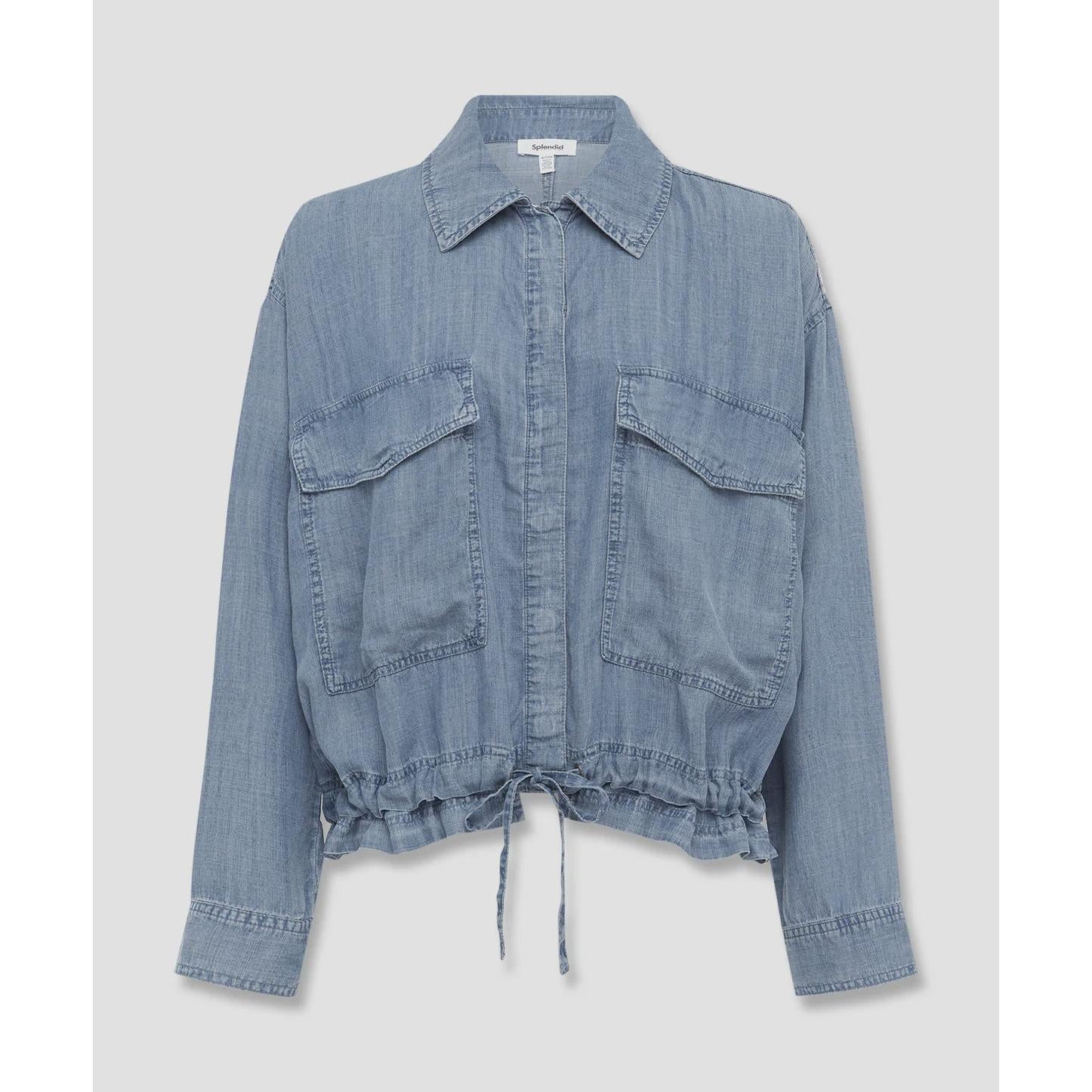 Splendid Charlie Indigo Jacket - Indigo  Splendid Pisces Boutique