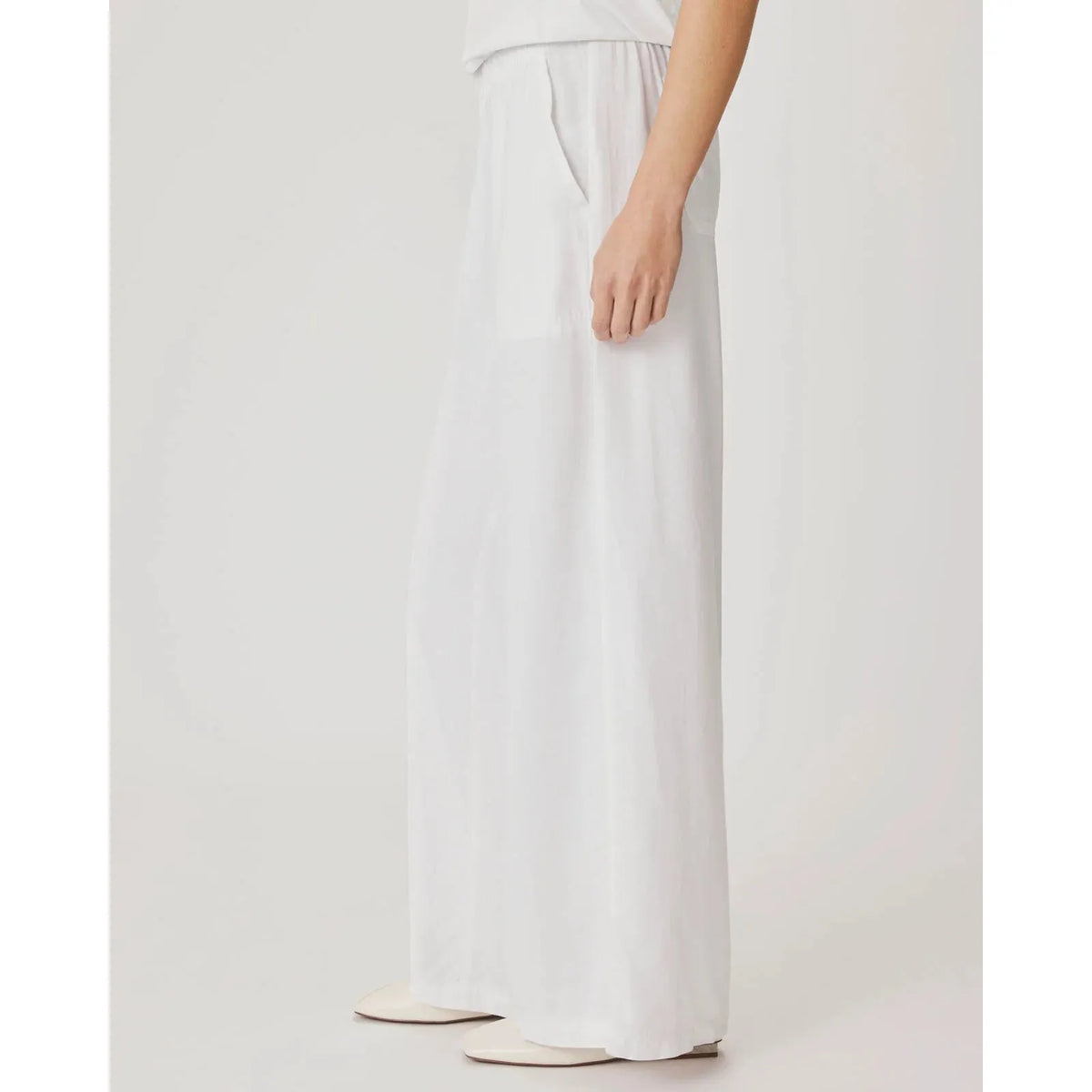 Splendid Angie Palazzo Pant White  Splendid Pisces Boutique