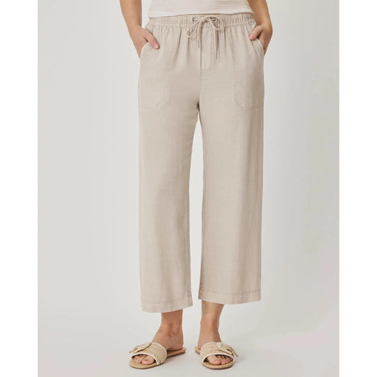 Splendid Angie Crop Wide Leg - Fawn  Splendid Pisces Boutique