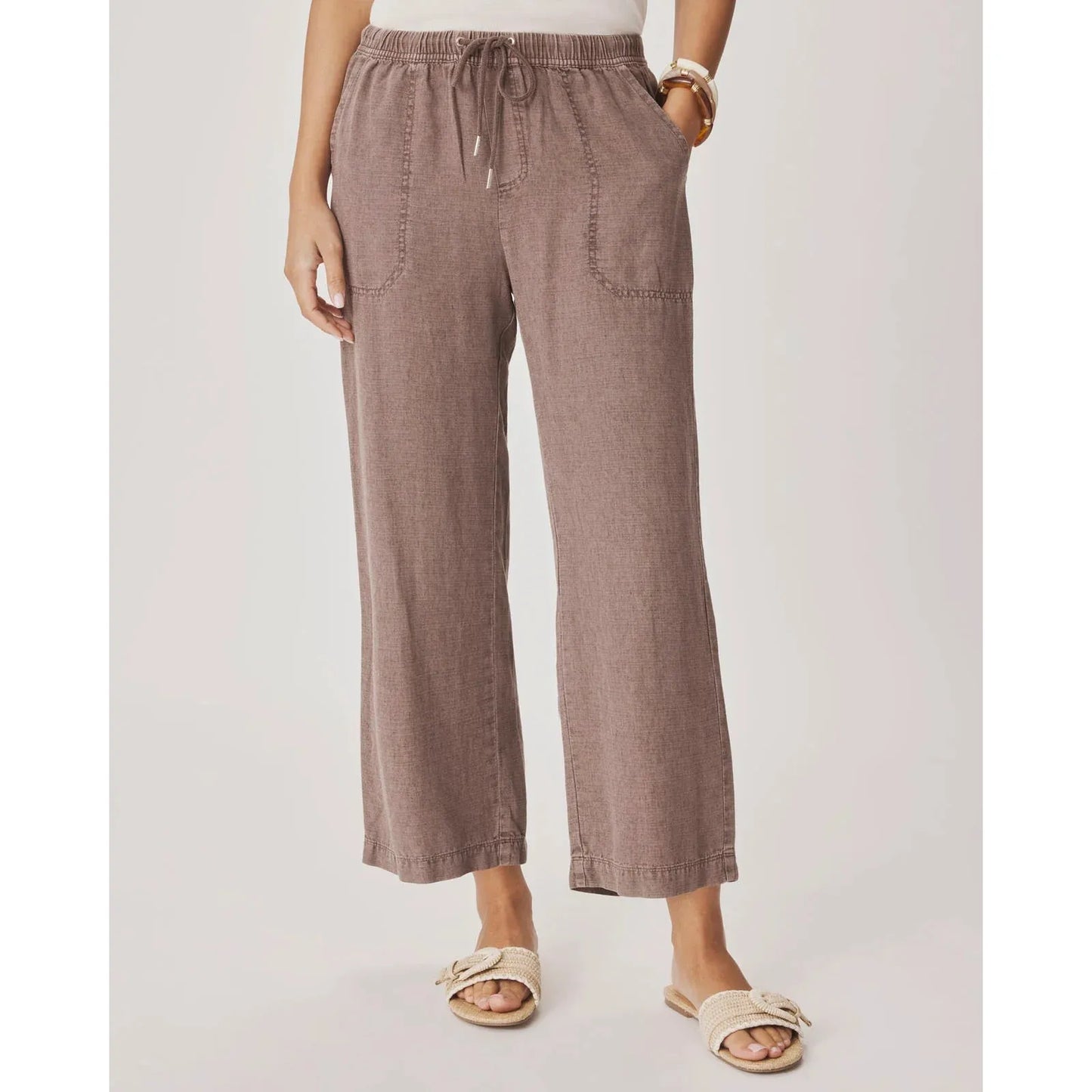 Splendid Angie Crop Wide Leg Wicker  Splendid Pisces Boutique