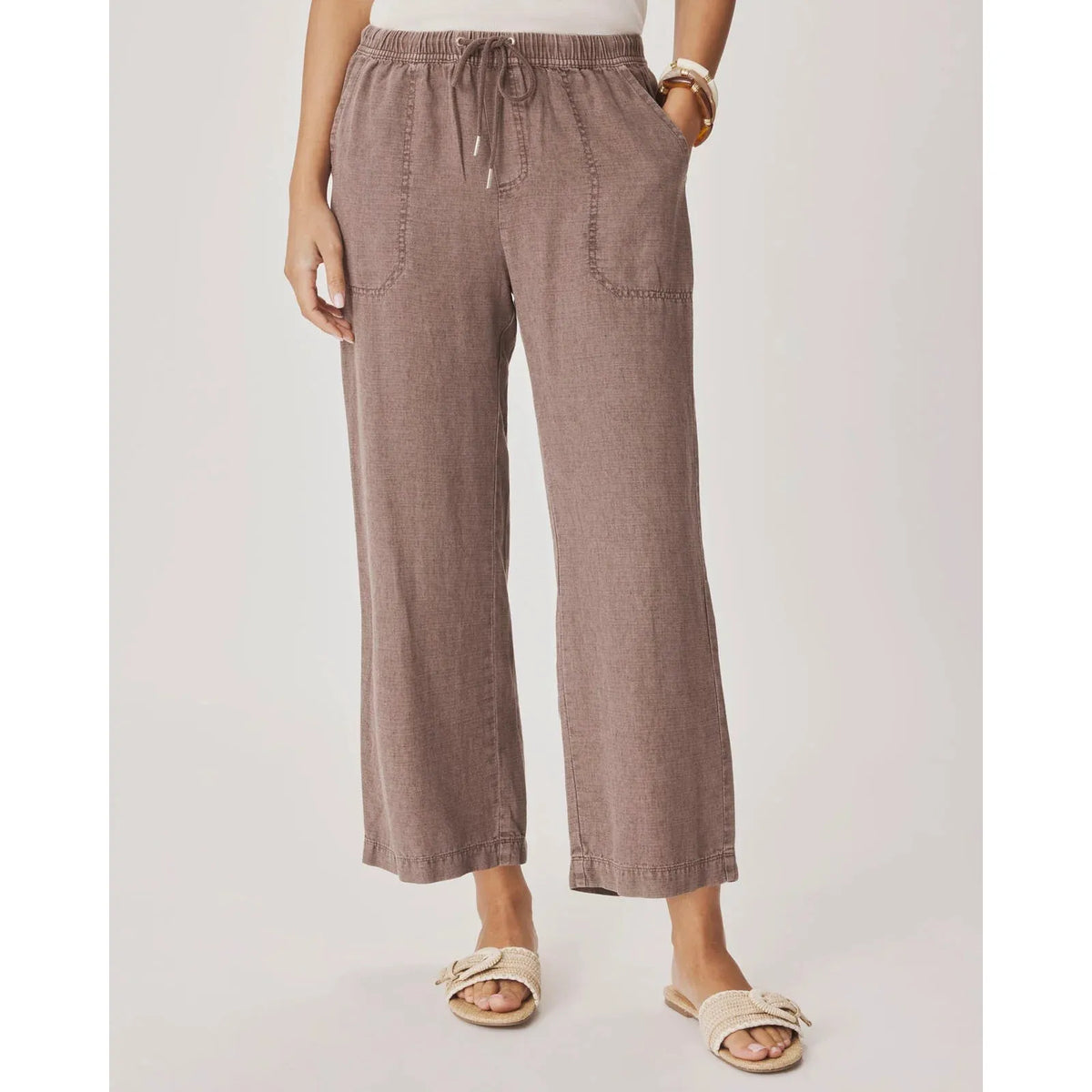 Splendid Angie Crop Wide Leg Wicker  Splendid Pisces Boutique
