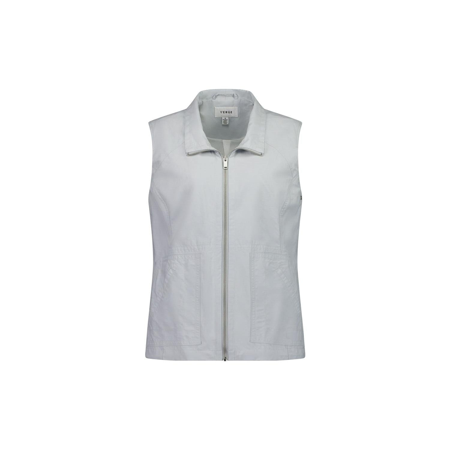 Verge Statement Vest - Ice  glide by Verge Pisces Boutique