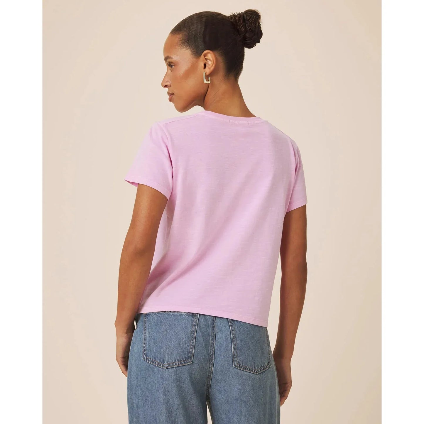 Splendid Louisa Short Sleeve Tee Rose Petal  Splendid Pisces Boutique