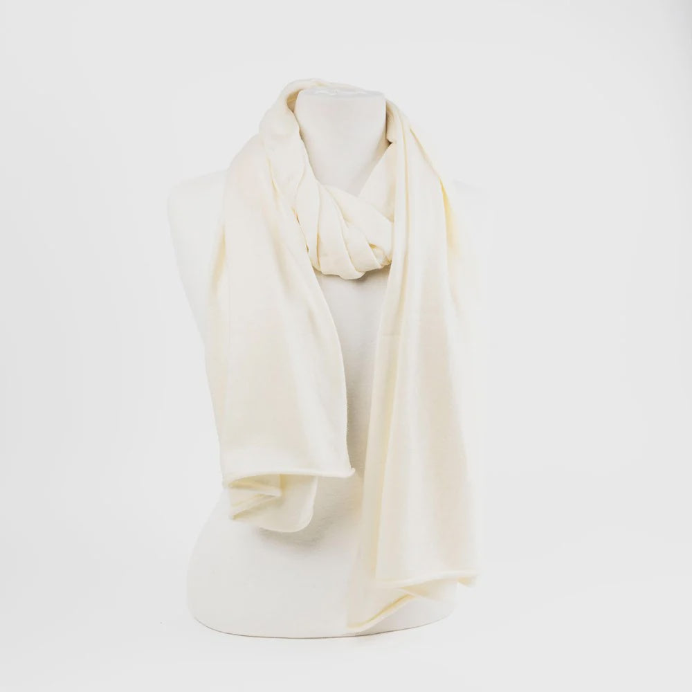 Maison Lea Scarf - Cream  French Bazaar Pisces Boutique