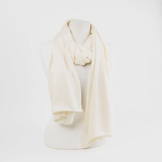 Maison Lea Scarf - Cream  French Bazaar Pisces Boutique