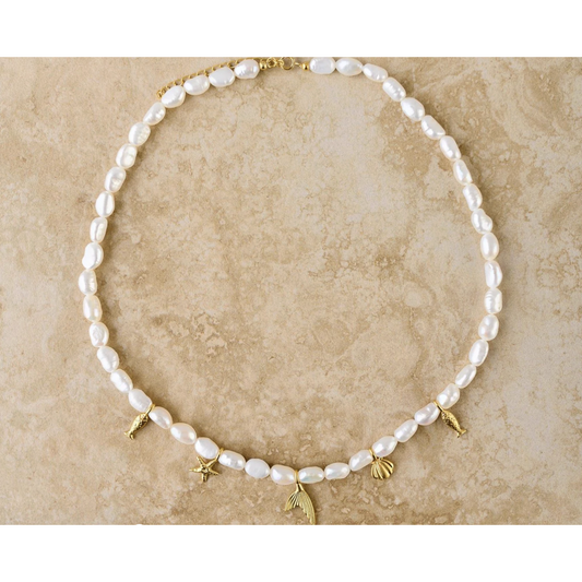 Indigo & Wolfe Lorelei Necklace  Indigo & Wolfe Pisces Boutique