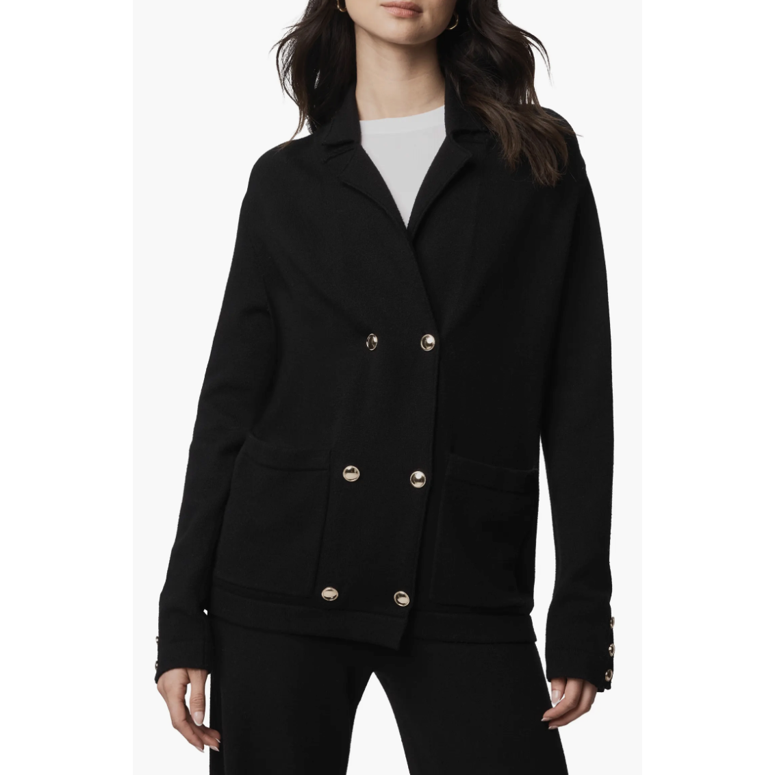 Splendid Hannah Sweater Blazer - Black  Splendid Pisces Boutique