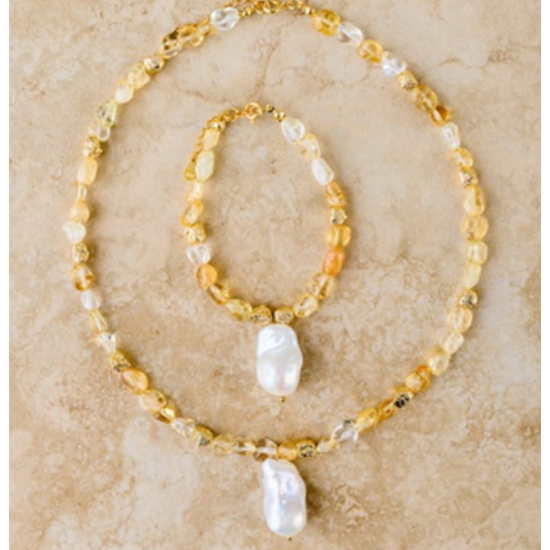 Indigo & Wolfe Orielle Necklace  Indigo & Wolfe Pisces Boutique