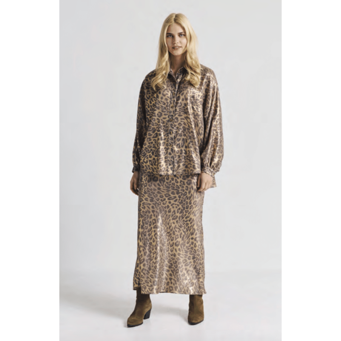 Valerie Khalfon Campo Shirt - Beige / Gold  Valerie Khalfon Pisces Boutique