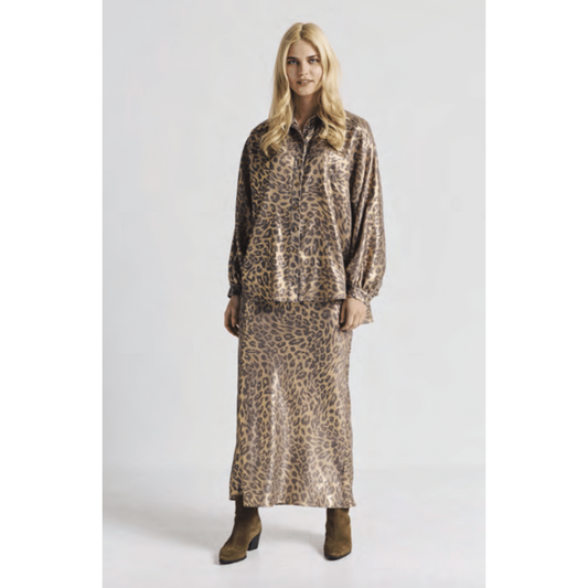 Valerie Khalfon Campo Shirt - Beige / Gold  Valerie Khalfon Pisces Boutique