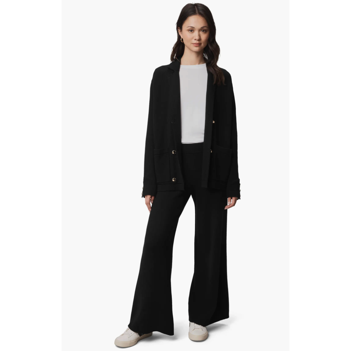 Splendid Hannah Sweater Blazer - Black  Splendid Pisces Boutique
