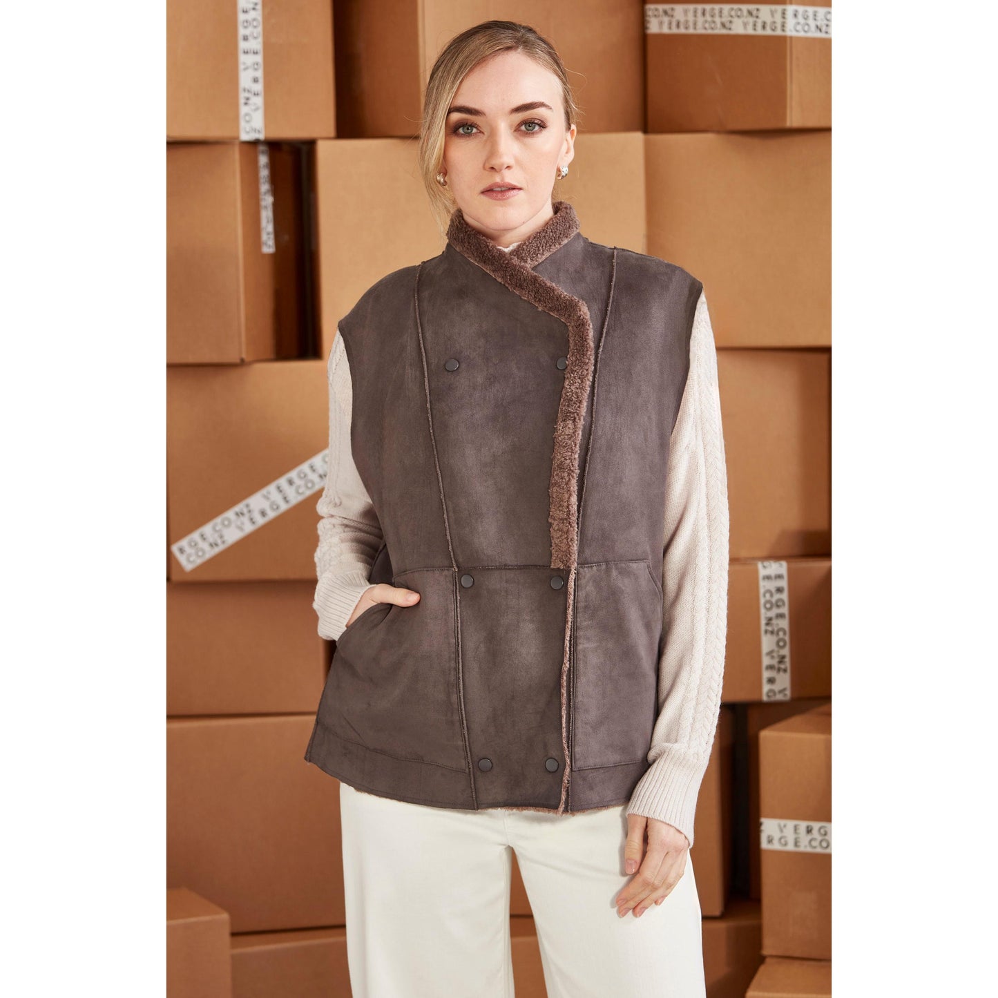 Verge Switch Vest - Gunmetal