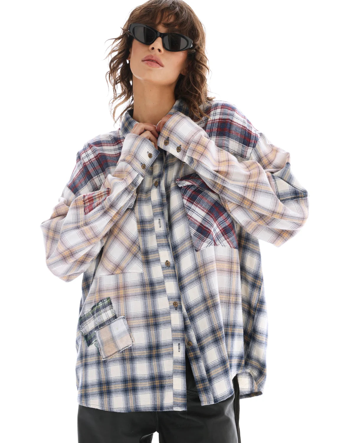 The Tales Patched Up Western Shirt