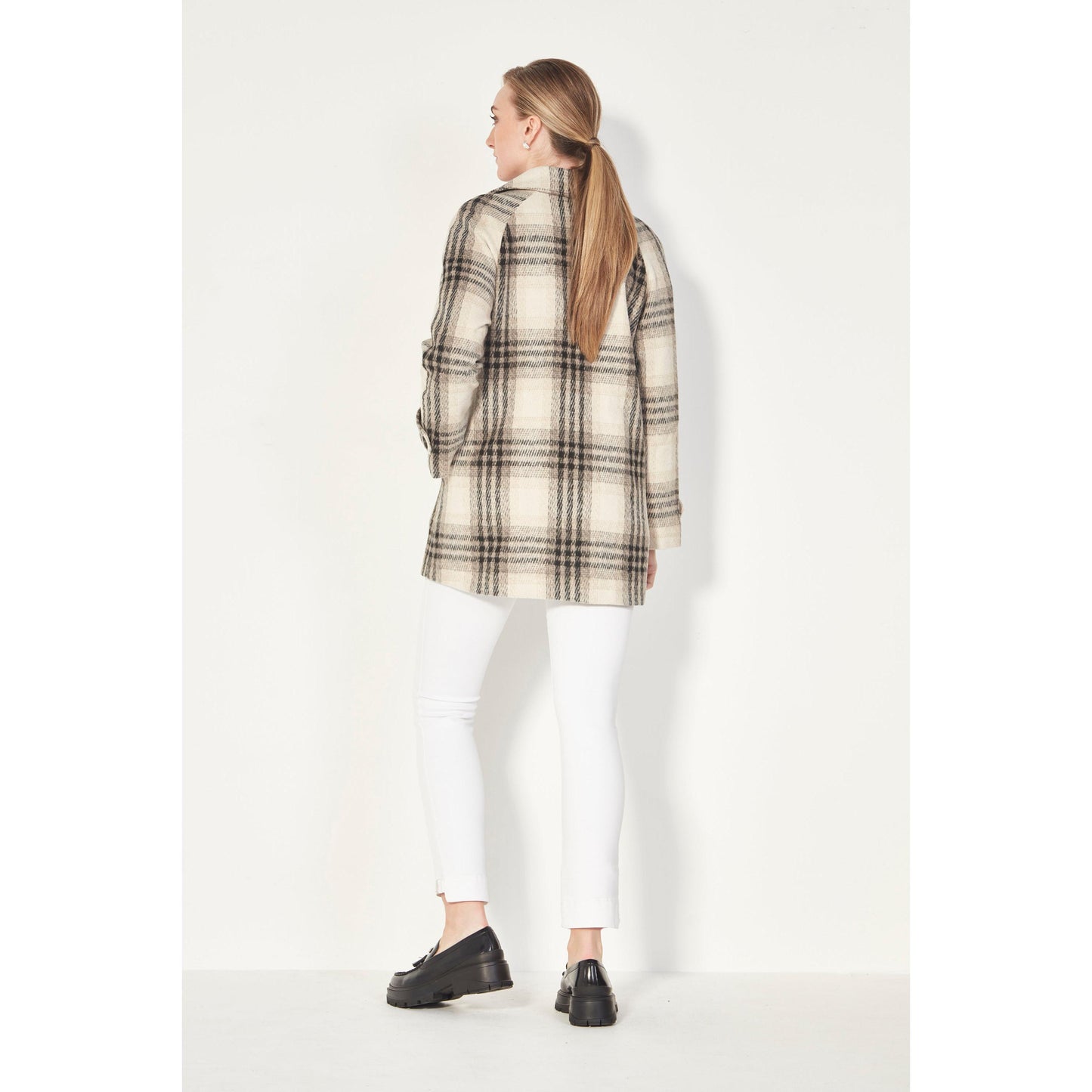 Verge Tori Coat - Check