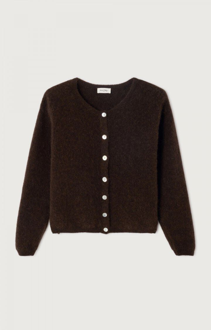 American Vintage VITO19E  Pullover - Coffee Melange