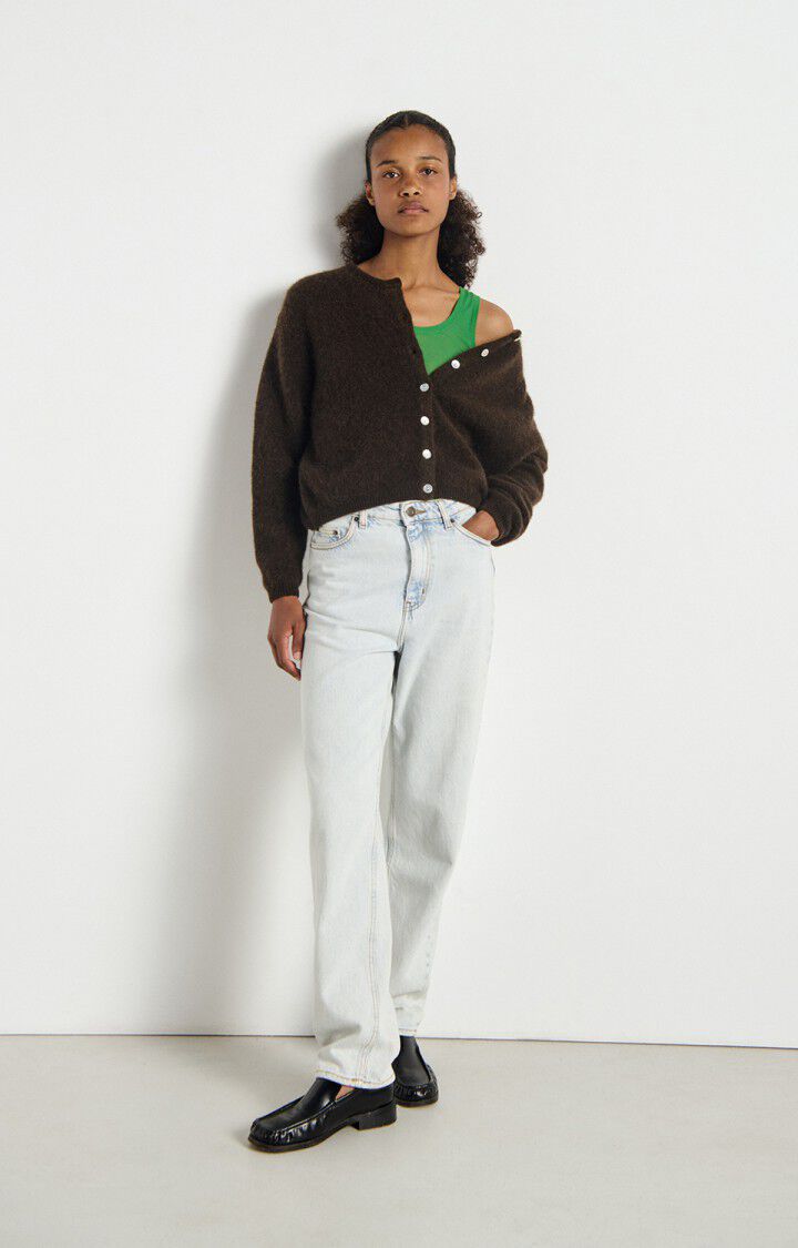 American Vintage VITO19E  Pullover - Coffee Melange