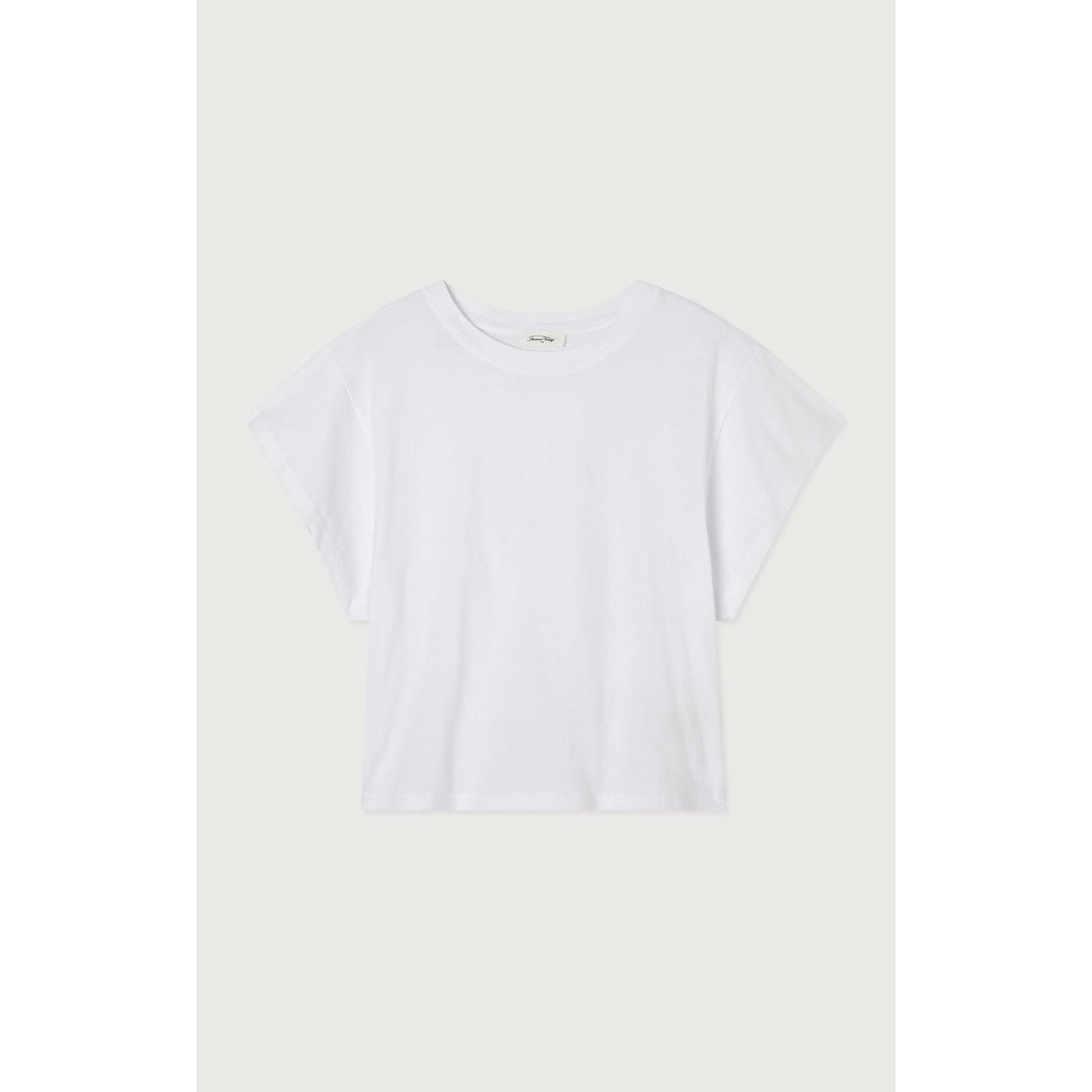 American Vintage VUP02D L/S T-Shirt - White