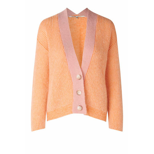 Second Female Vibse Knit Cardigan - Apricot