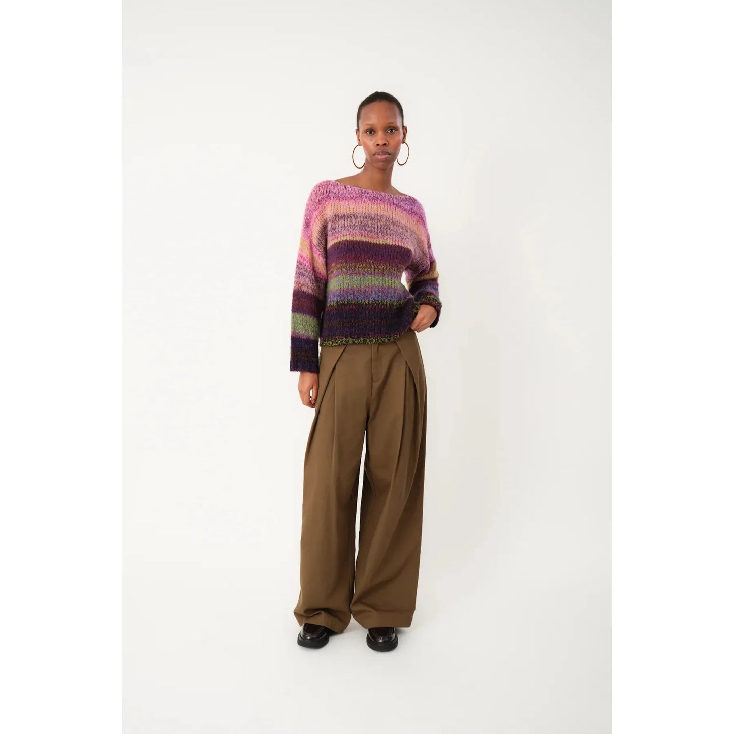 Lollys Laundry Vivill Knit Jumper - Multi  Lolly's Laundry Pisces Boutique
