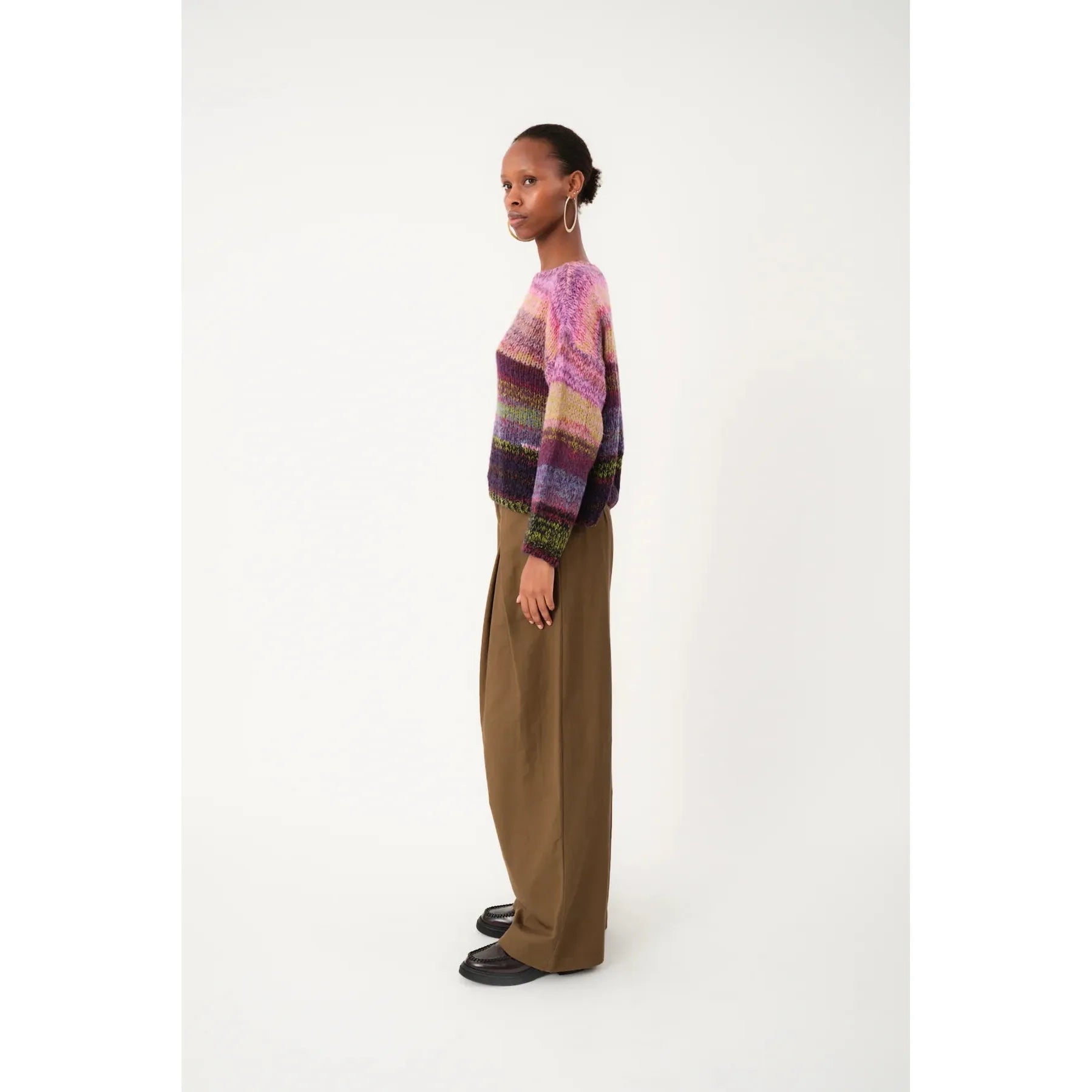 Lollys Laundry Vivill Knit Jumper - Multi  Lolly's Laundry Pisces Boutique