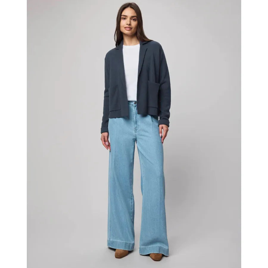 Splendid Estelle Jacket - Ice Navy  Splendid Pisces Boutique