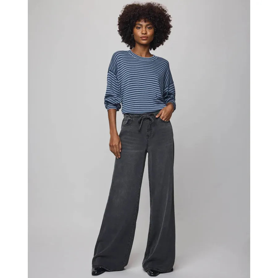 Splendid Lounge Denim Pant - Charcoal  Splendid Pisces Boutique