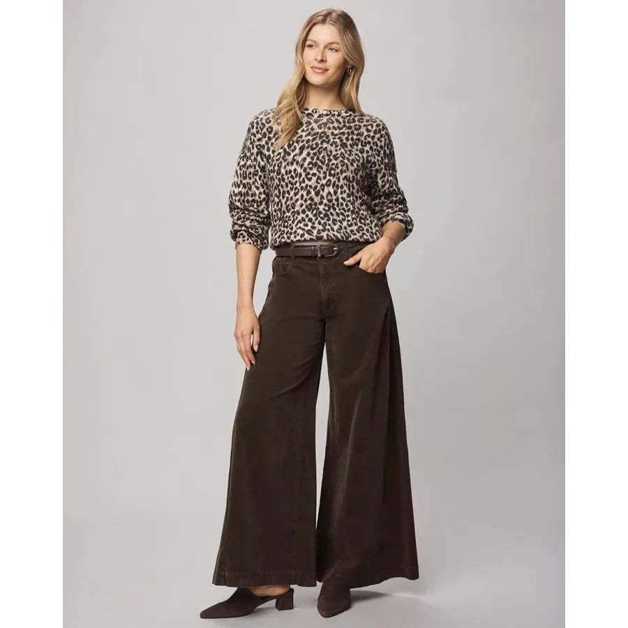 Splendid Delany Sweater - Leopard  Splendid Pisces Boutique