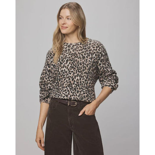 Splendid Delany Sweater - Leopard  Splendid Pisces Boutique