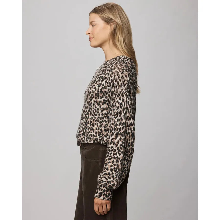 Splendid Delany Sweater - Leopard  Splendid Pisces Boutique