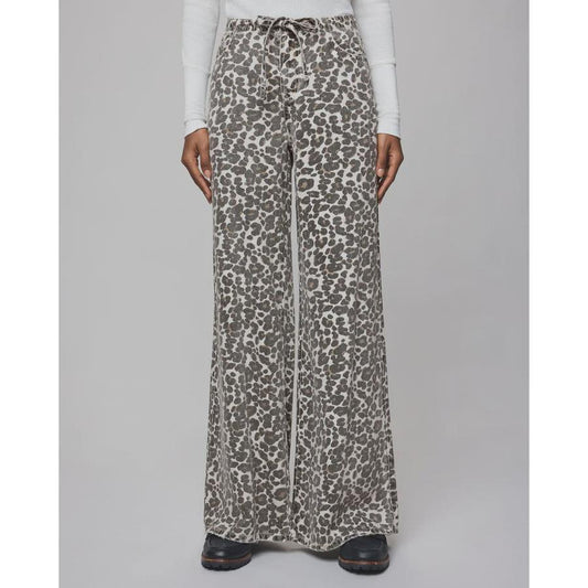 Splendid Lounge Denim Pant - Leopard