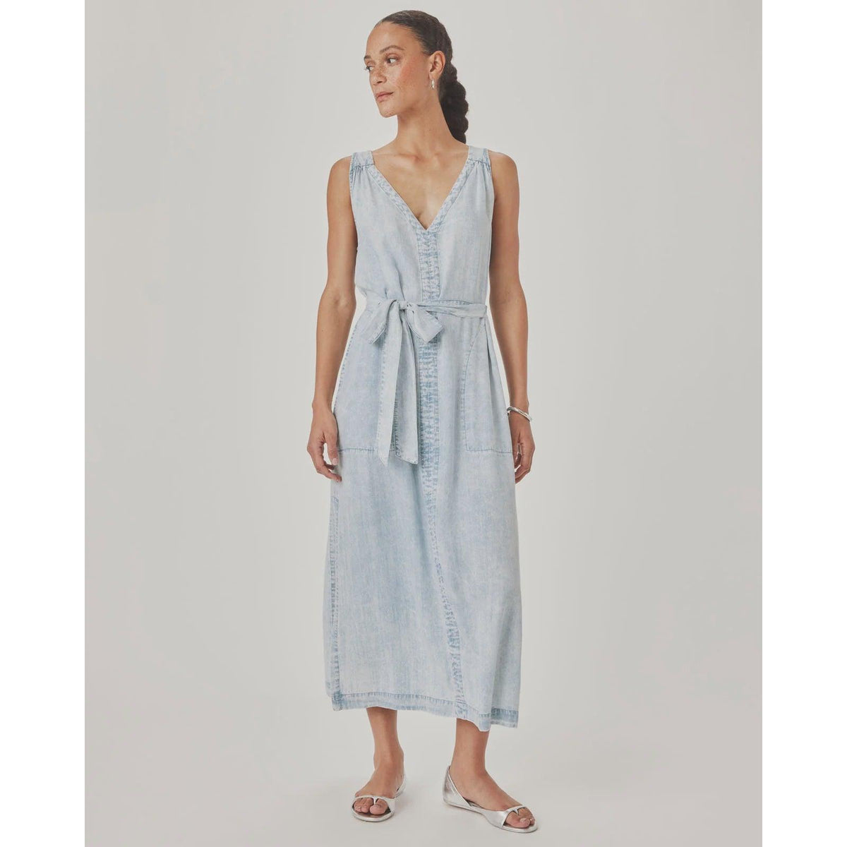 Splendid Landon Indigo Dress Bleached Indigo  Splendid Pisces Boutique