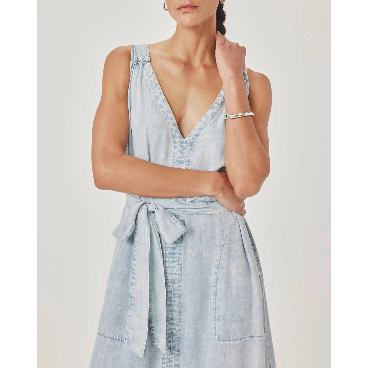 Splendid Landon Indigo Dress Bleached Indigo  Splendid Pisces Boutique