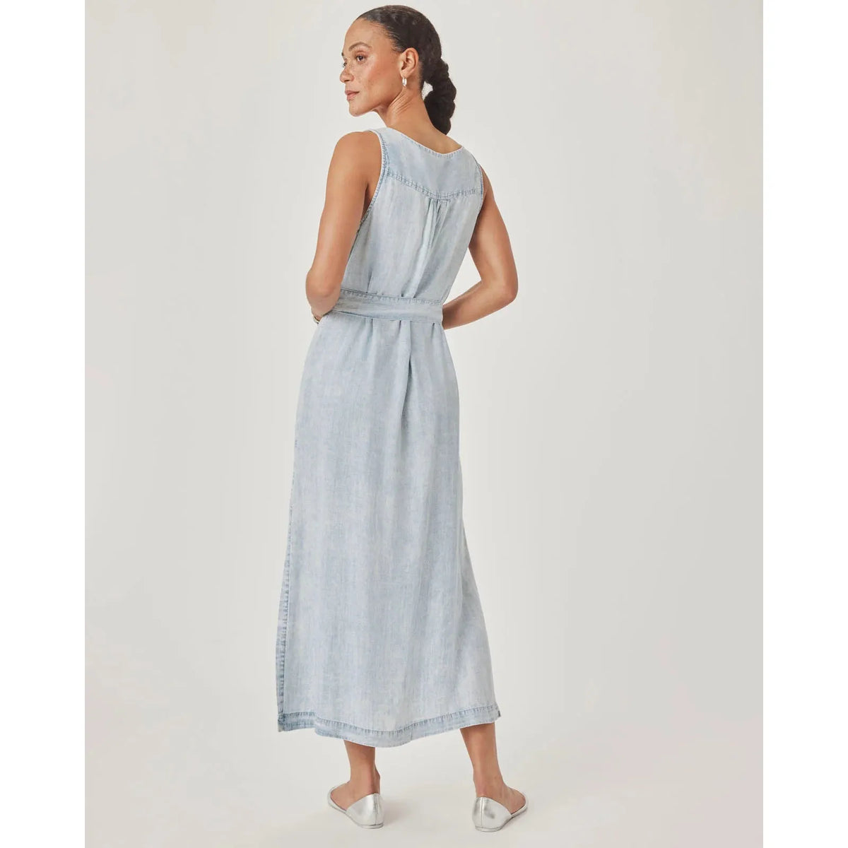 Splendid Landon Indigo Dress Bleached Indigo  Splendid Pisces Boutique