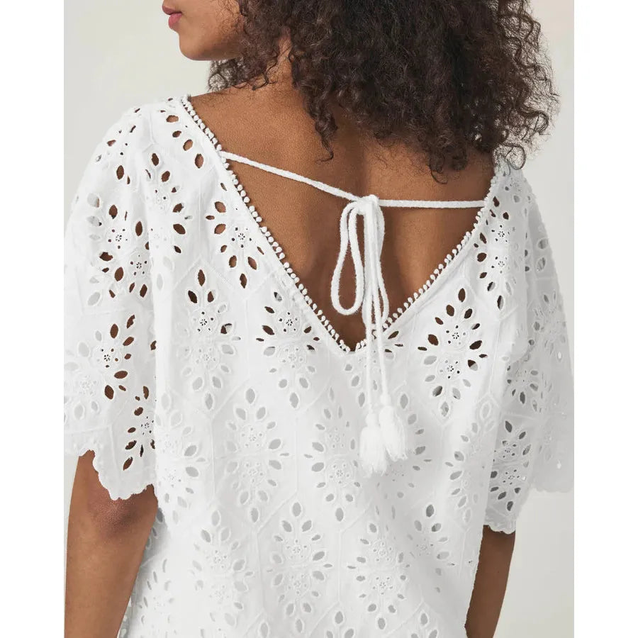 Splendid Sandro Eyelet dress - White